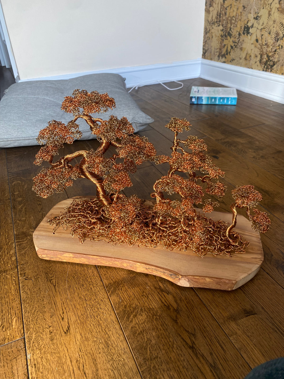 Autumn Themed Copper Sculpture