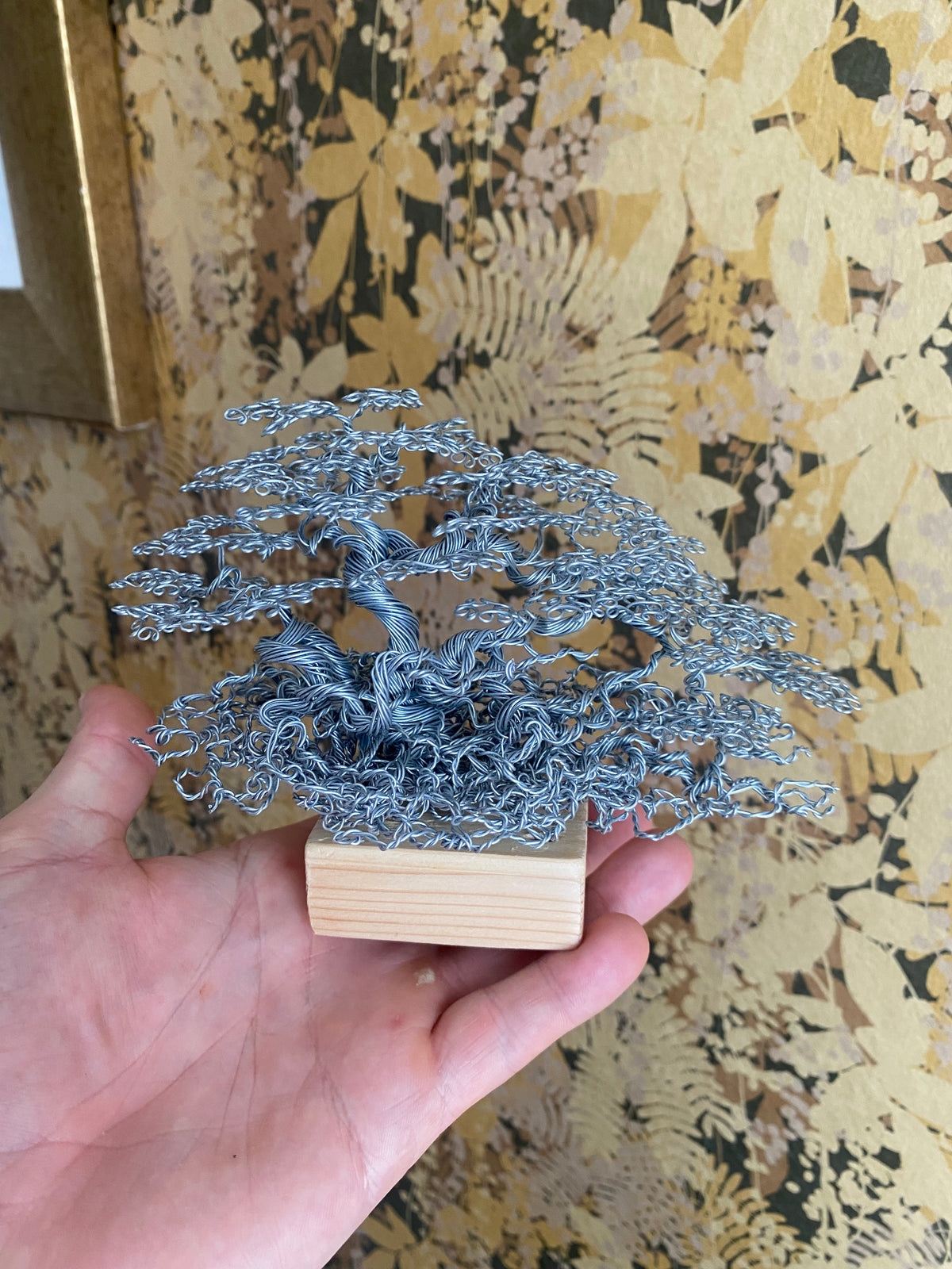 Raft Style Steel Bonsai Sculpture