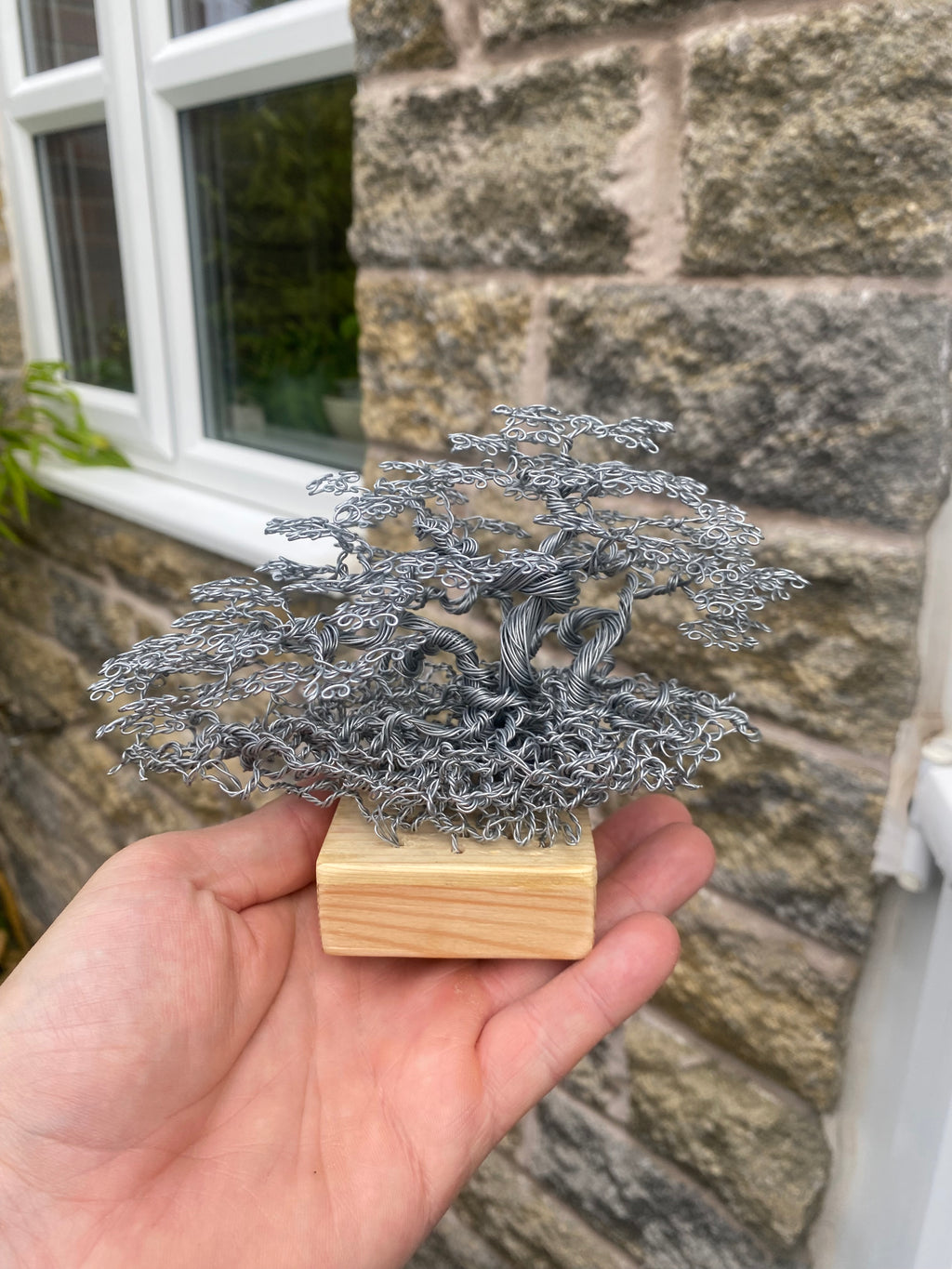 Raft Style Steel Bonsai Sculpture