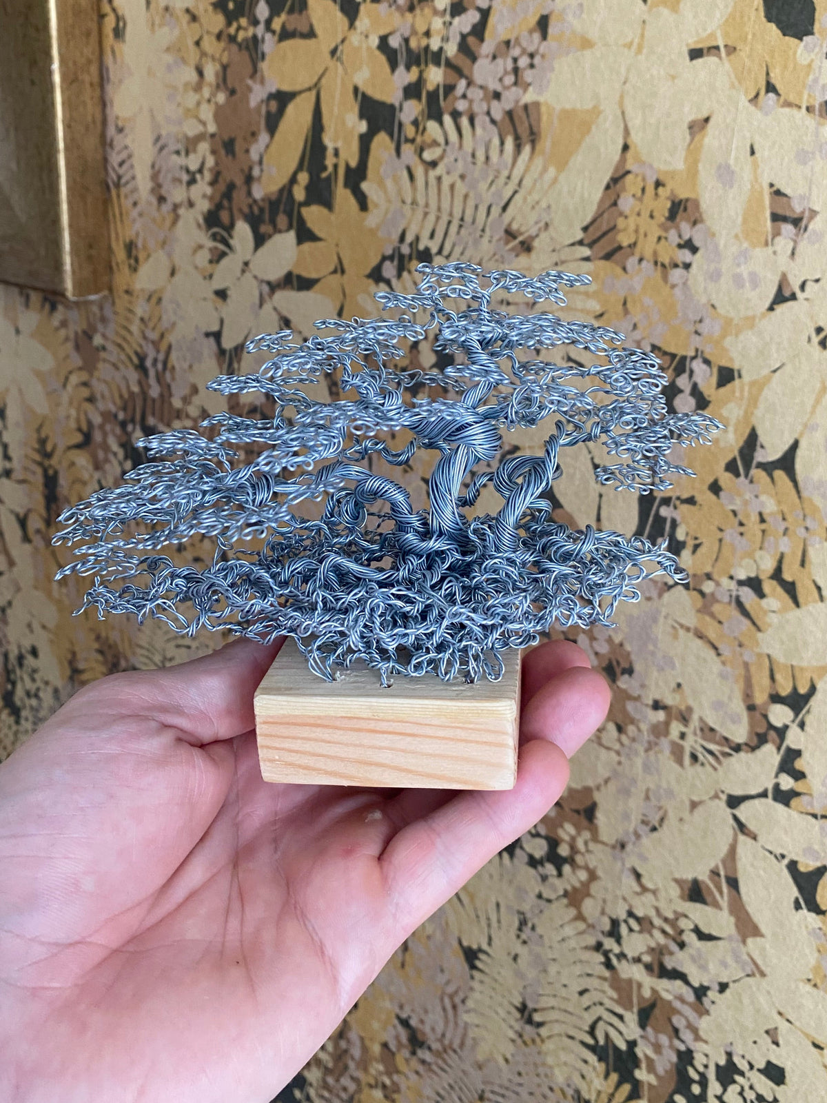 Raft Style Steel Bonsai Sculpture
