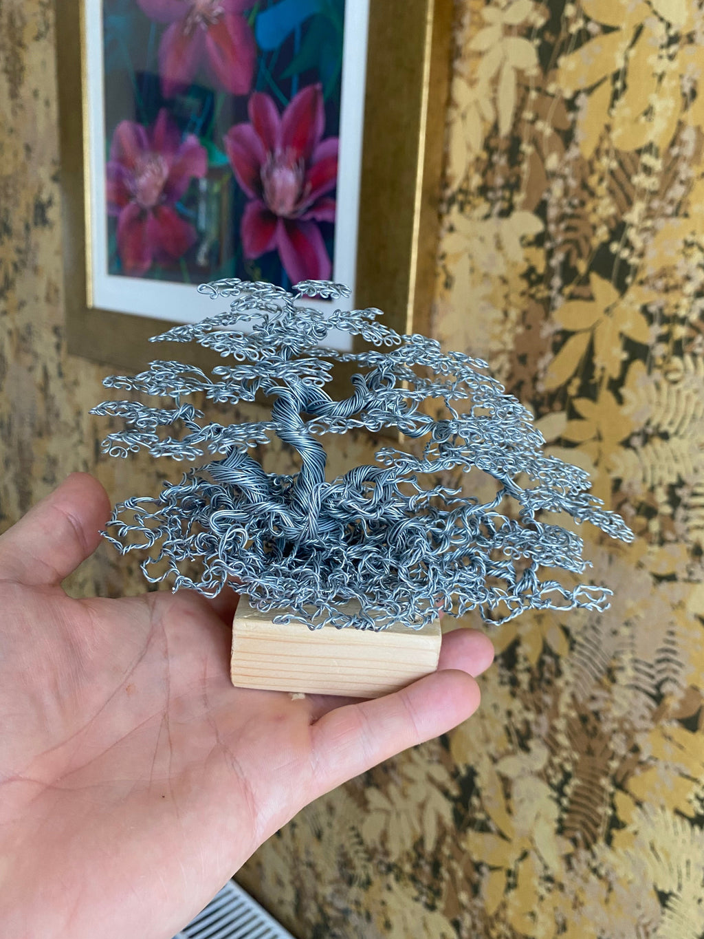 Raft Style Steel Bonsai Sculpture